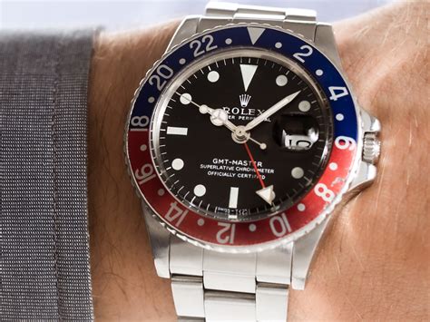 nel rolex gmt la sigla long e|Mark 1 .